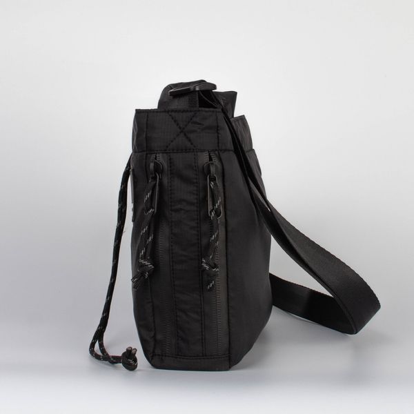 Сумка Сборка-мини черный рипстоп тонкий нейлон - фото 2