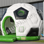 Коммерческий надувной батут «Футбольный мяч» с крышей, 4,5*4,5*5