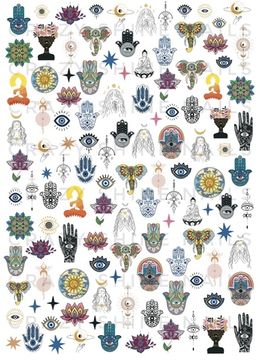 Слайдер-дизайн Crazy Shine Nails: Индия