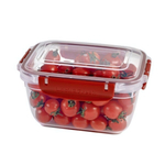 Контейнер воздухонепр. глубокий прямоугольный прозрачный МАСТЕР 1800 мл. микс цветов