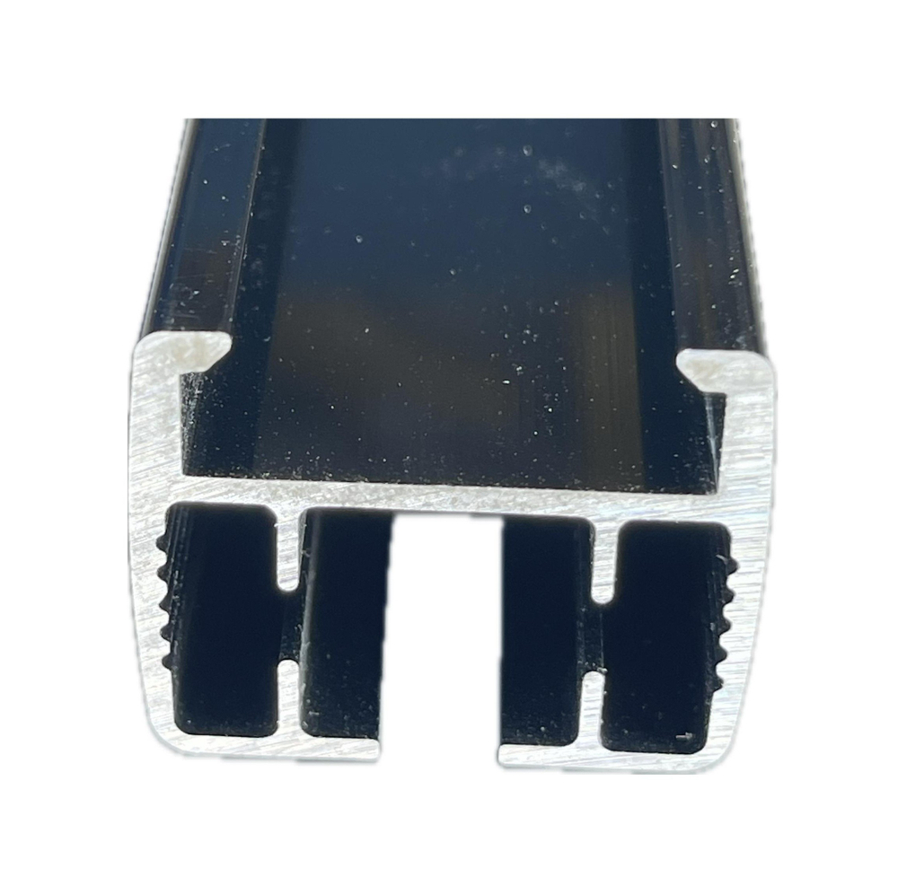 Профиль для карниза Тип G (черный), 6м