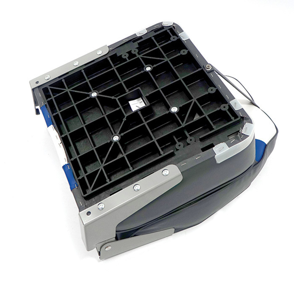 Кресло Newstar Rainbow складное (серый-белый-синий / красный-белый-синий)