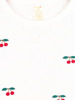 Пижама с шортиками Вишенки