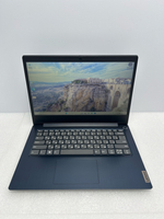 Ноутбук Lenovo IdeaPad 3 14ADA05 (81W000FXRU) 14.0"/AMD Ryzen 5 3500U/RAM 8GB/SSD 256GB/AMD Radeon Vega 8/1920*1080/TN/Windows 11/Подсветка кл-ры: нет/синий. Состояние: Уценка/небольшой след на матрице от клавиатуры/С1