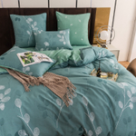 Комплект постельного белья Люкс Сатин 100% хлопок на резинке AR314