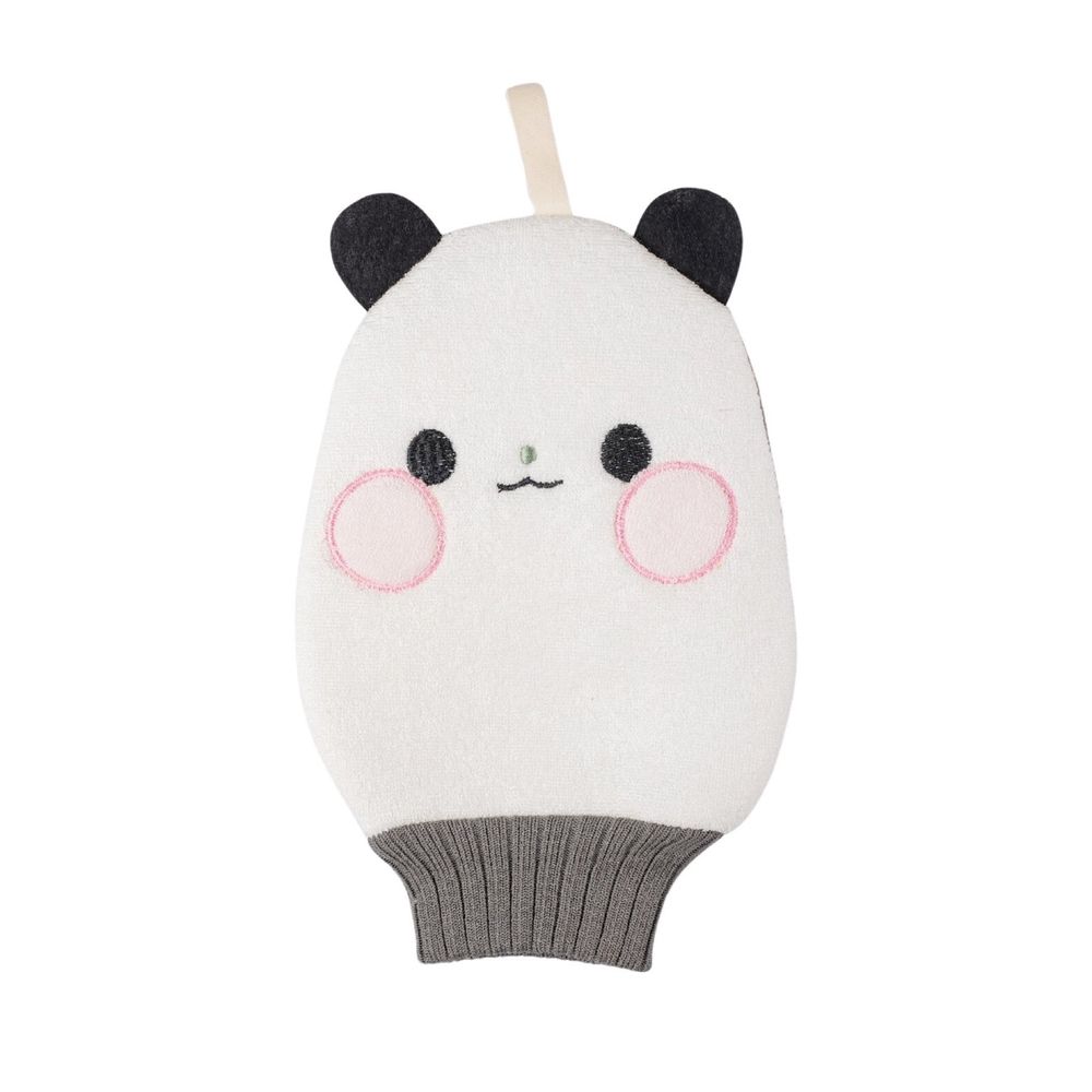 Мочалка Панда Бежевая (Hey, beauty)