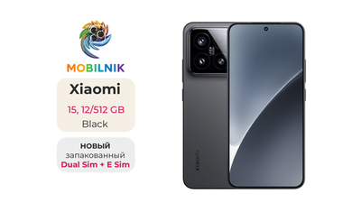 Xiaomi 15 12/512 ГБ Черный