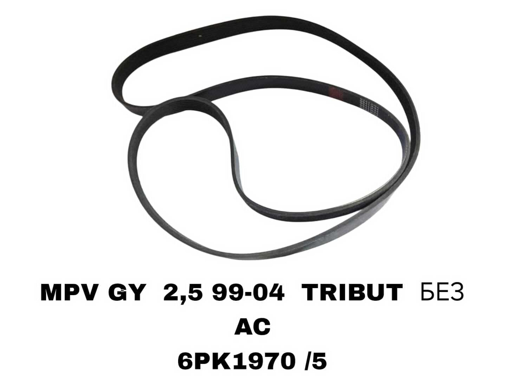 НАРУЖНИЕ РЕМНИ MPV GY 2,5 99-04 TRIBUT