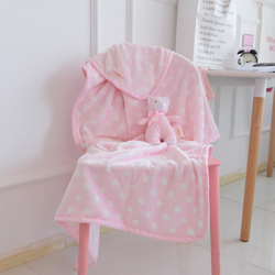 Плед 100х150 Sofi De MarkO Тедди розовый