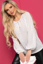 Блуза "Шарм" (молочная) Б8568 LT Collection