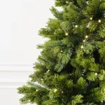 Елка с гирляндой встроенной «La Manche» (Литая хвоя) 180 см / 1,8 м