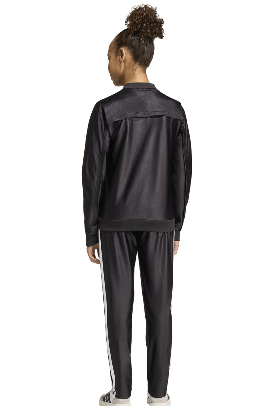 Детский теннисный костюм Adidas Glam Girls - black/silver