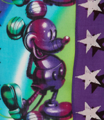 Платок Desigual - фиолетовый(23WAWA30)