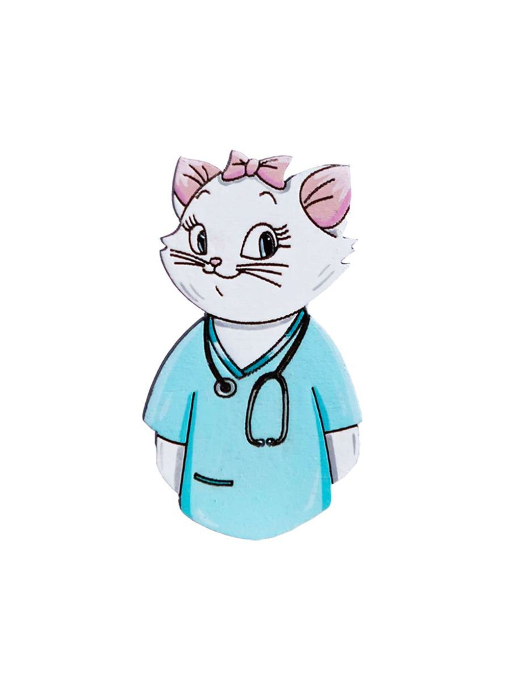 Значок AUGUST WOOD AW_M10 "Сосуд Гигеи"