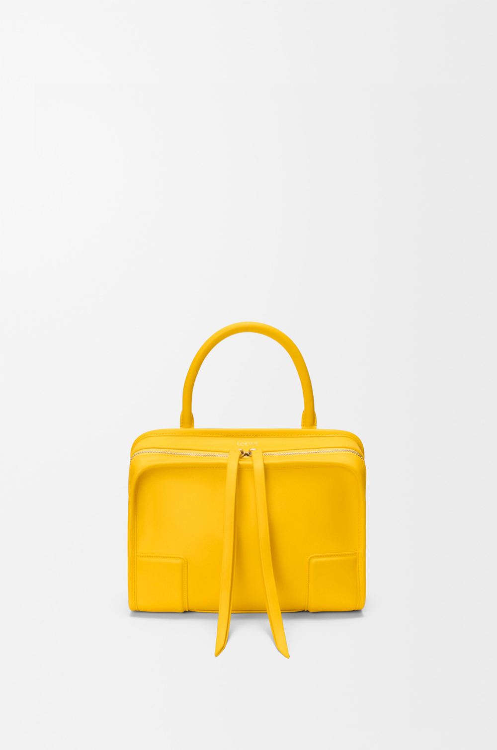 Loewe Маленькая сумка Amazona 180 из мягкой телячьей кожи, желтый