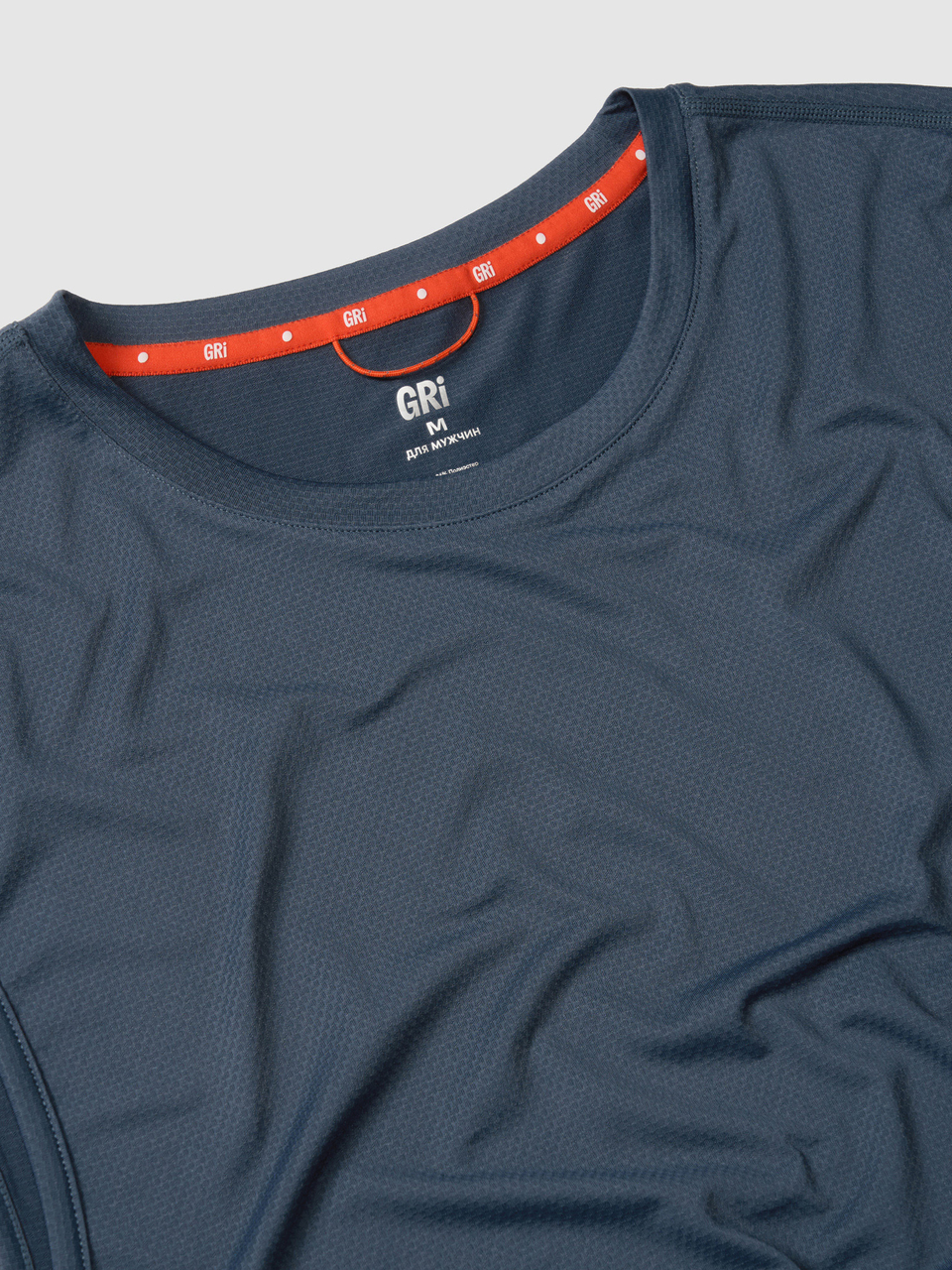 Майка мужская GRI Фитнес синяя