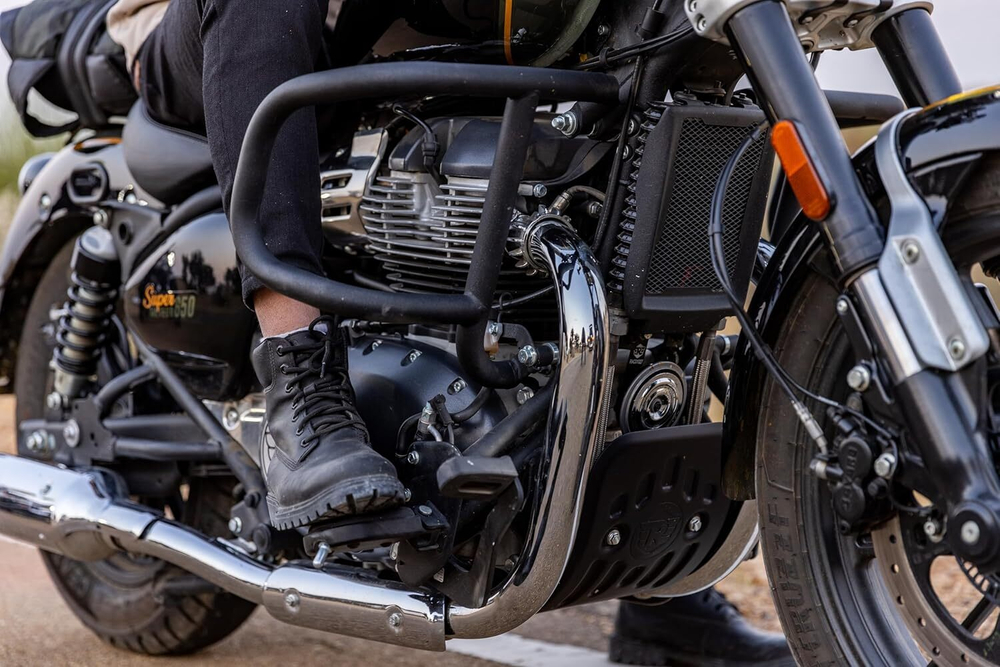 Дуги безопасности Royal Enfield, черного цвета, арт. KXA00340