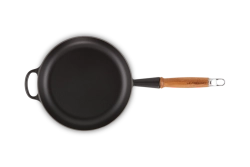 Le Creuset Сковорода чугунная 24см, черная матовая