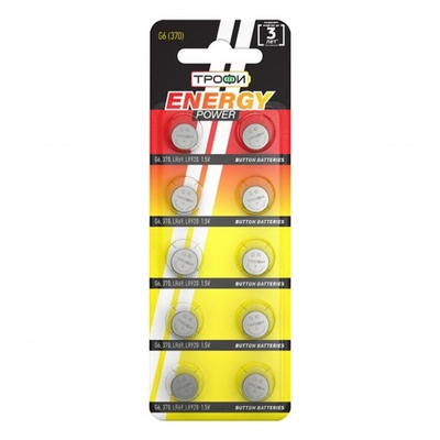 Батарейка для часов G6 (370) LR920, LR69