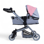 Коляска-трансформер д/кукол 53,5*35,5*63см. 2 колеса вращ, коробка FL9192