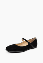 Туфли // Mary Jane // Black // Suede