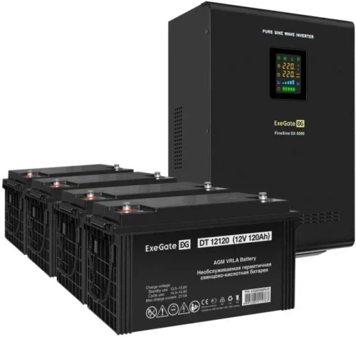 Комплект Exegate SX-5000.LCD.AVR.2SH.T