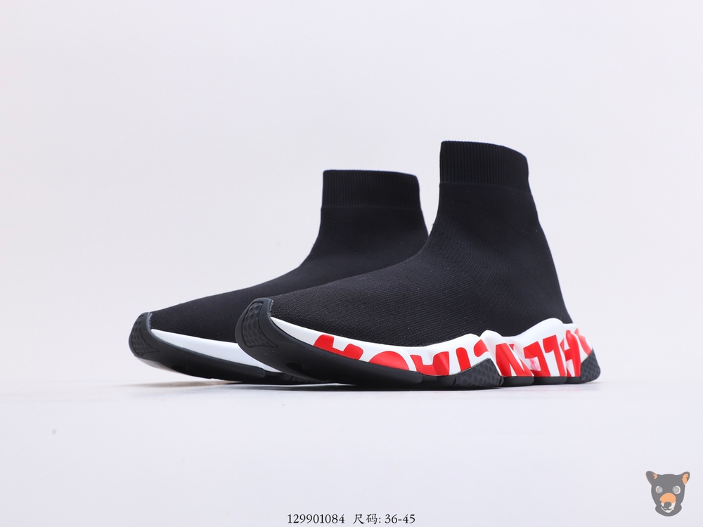 Кроссовки Speed Graffiti Black/Red