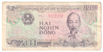Vietnam, 2 000 Đồng, 1988 (XF)
