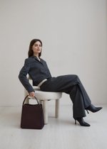 DORRIE шоколадно-бордовая