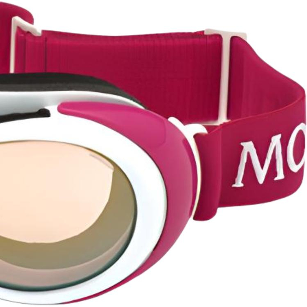 Moncler ML0130 21U Windproof Snap Buckle Unisex Ski Goggles