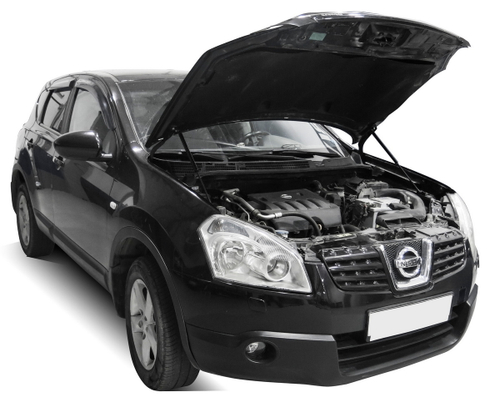 Газовые упоры капота АвтоУпор для Nissan Qashqai I 2006-2014, 2 шт., UNIQAS012