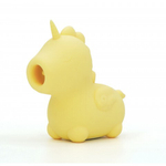 Вибромассажер Unihorn Bean Blossom со стимуляцией язычком