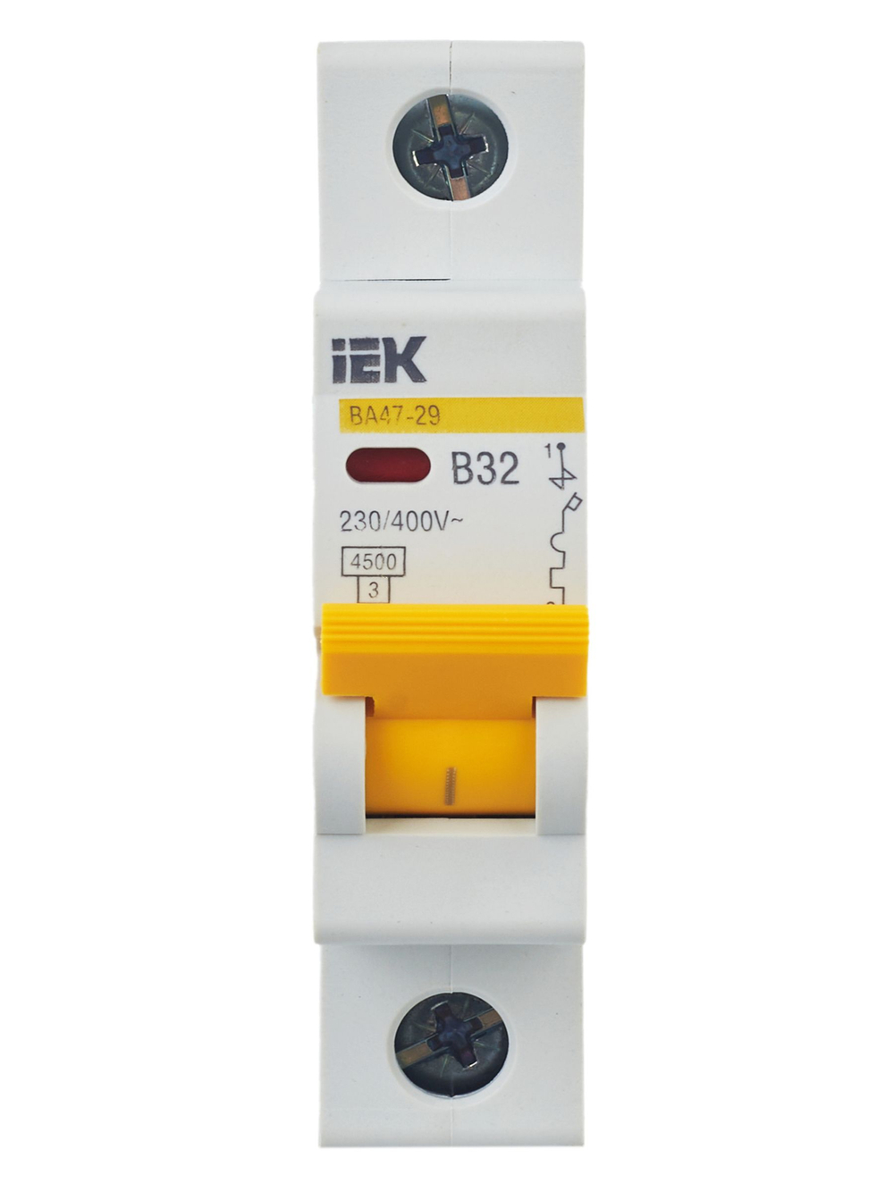 KARAT Автоматический выключатель ВА47-29 1P B 32А 4,5кА IEK