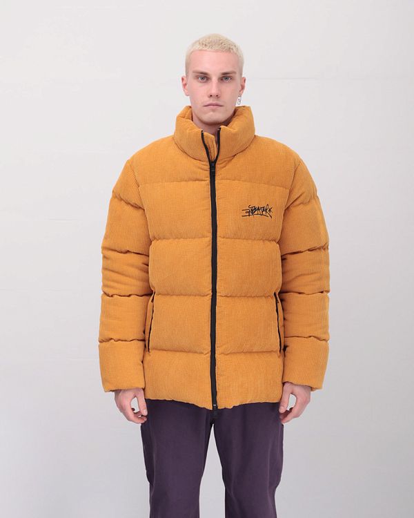Пуховик Downjacket Velvet Желтая - фото 6