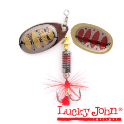 Блесна вращающаяся LUCKY JOHN Bonnie Blade №3, 6,5 г, цвет 005, арт. LJBB03-005