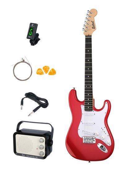 Электрогитара с комбоусилителем и аксессуарами Belcat BST-KIT-RD