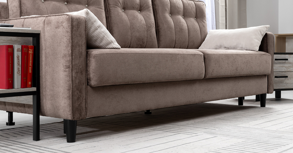 Арно Диван - кровать (Арт. ТД 564 Лаки 06 (коричневый перламутр)