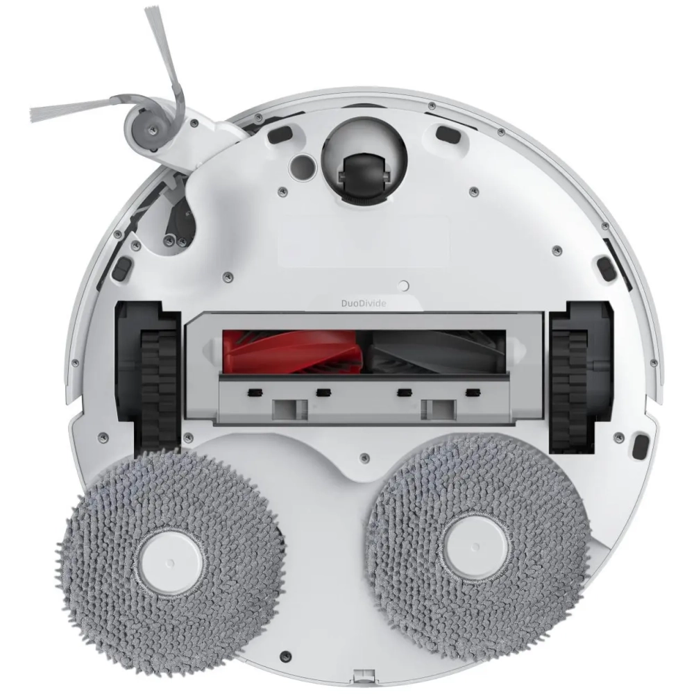 Робот-пылесос Roborock Qrevo CurvС White, со станцией самоочистки