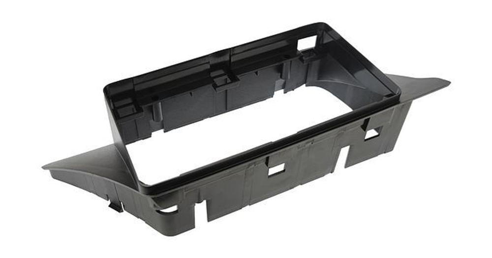 Комплект рамки с разъёмами 10" Audi A4 B8 2007-15 c джойстиком MMI (поддержка штат. меню) - Car-Smart 9636B