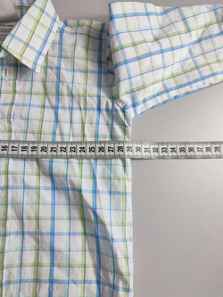 Рубашка Goodlab голубая на 1 год