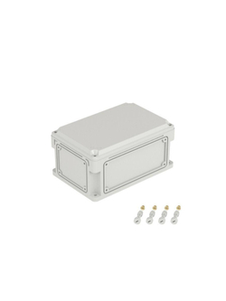 Корпус 300х200х146мм IP67 с непрозр. крышкой 21мм с фланцами пластик. DKC 532210