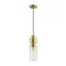5057/1A PENDANT ODL24 385 золотой/янтарный/металл/стекло Подвес E27 1*40W SCROW