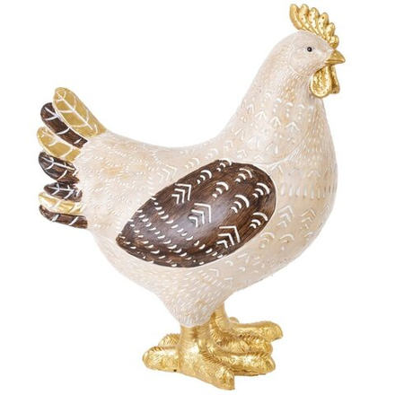 GAEM Фигурка декоративная "Курица", L18 W10,5 H22 см