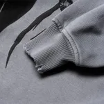 Худи Heartz «Grime» Garment-Dyed Distressed Hoodie