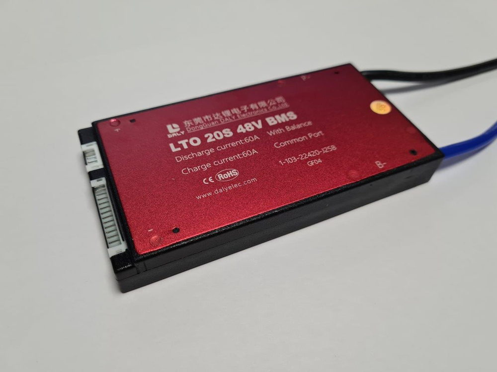 Плата контроля BMS LTO 20S 48V 60A