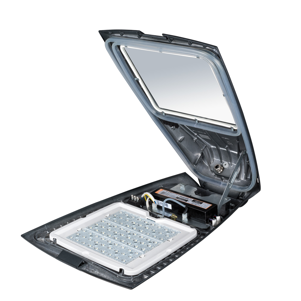 Светильник ДКУ Урбан M LED-160-ШБ/У50 (24000/740/RAL7040/0/ORS2/GEN1) 24000 лм 4000 К 675x420x124мм IP66 GALAD