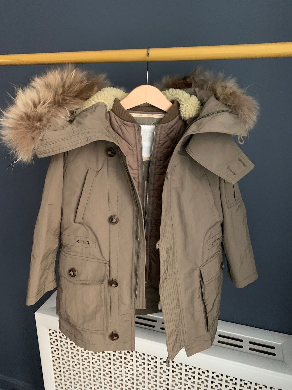 Парка Burberry 2 в 1