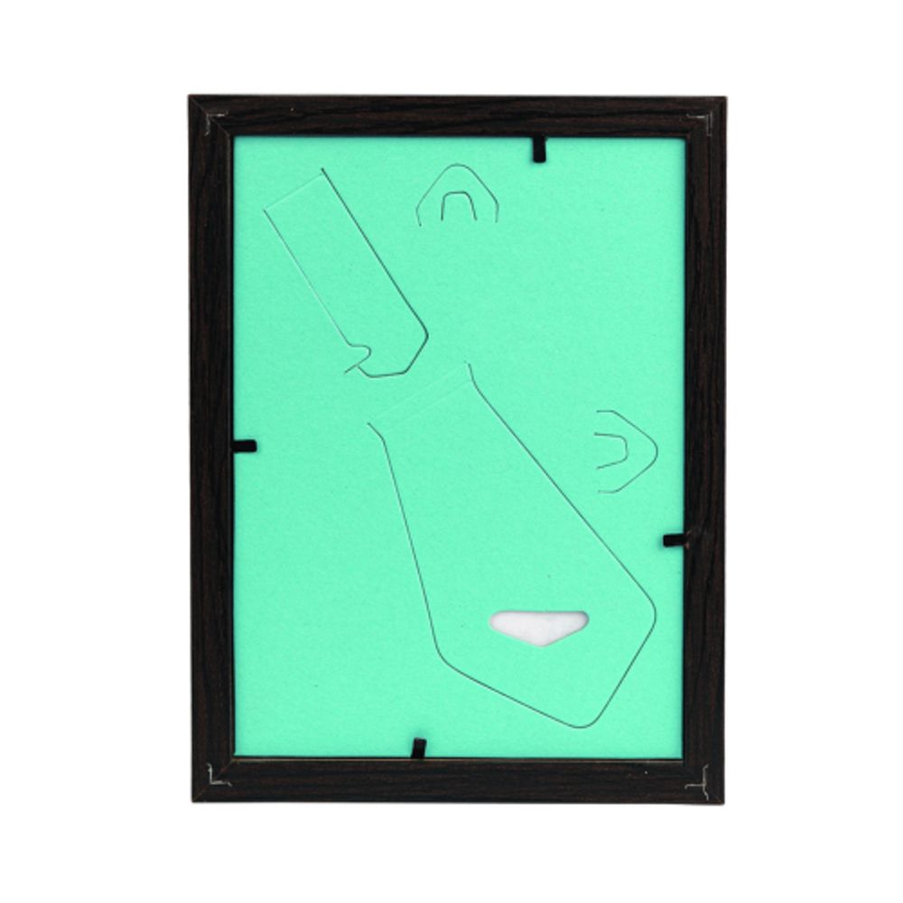 Фоторамка Image Art MD-02/3, размер 15х21 МДФ цвет венге | Деревянные со стеклом