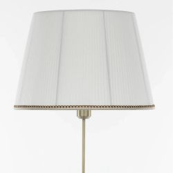 Citilux Линц CL402980 Торшер бронза с белым абажуром