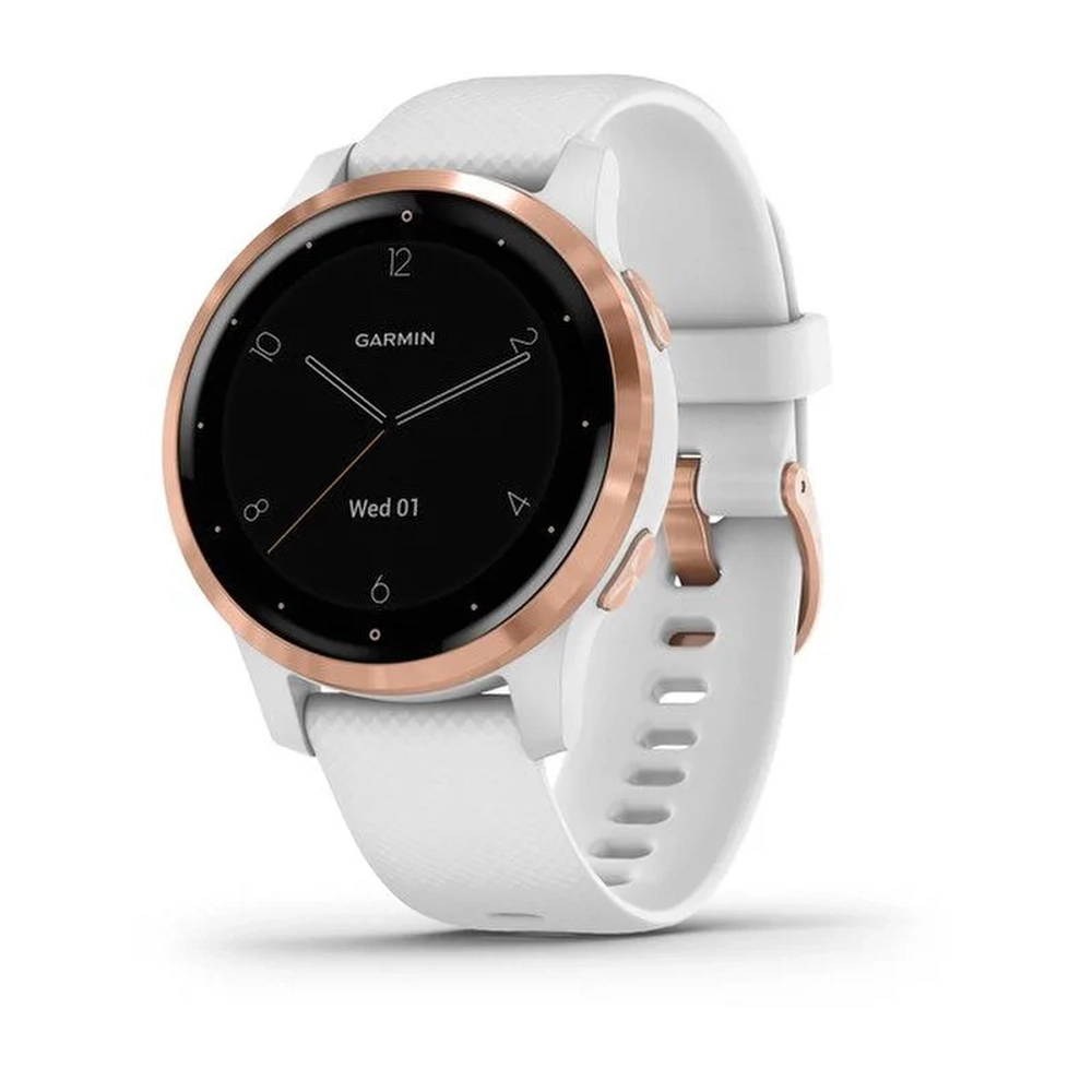 Часы для фитнеса Garmin vivoactive 4s, белые, 010-02172-23